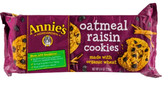 Annie’s Oatmeal Raisin